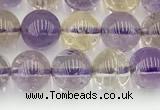 CAN261 15.5 inches 8mm round ametrine gemstone beads