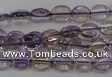 CAN46 15.5 inches 8*10mm oval natural ametrine gemstone beads