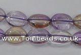 CAN48 15.5 inches 10*14mm oval natural ametrine gemstone beads