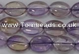 CAN49 15.5 inches 12*16mm oval natural ametrine gemstone beads