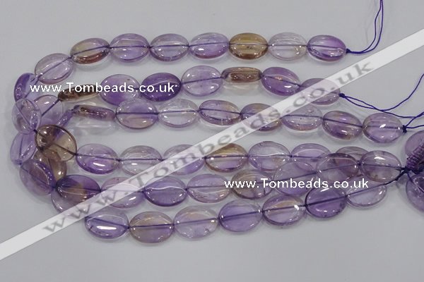 CAN50 15.5 inches 15*20mm oval natural ametrine gemstone beads