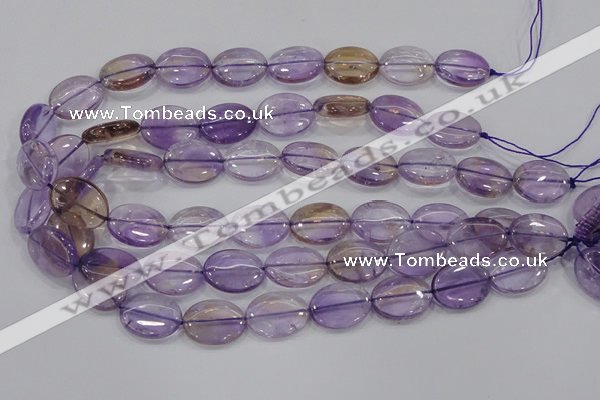 CAN51 15.5 inches 16*22mm oval natural ametrine gemstone beads