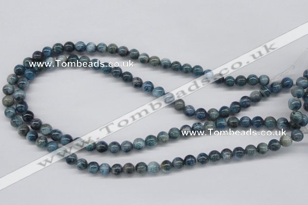 CAP01 16 inches 8mm round apatite gemstone beads wholesale