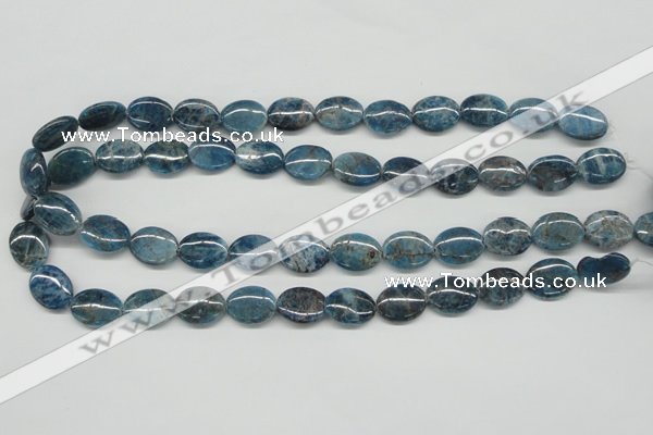 CAP09 15.5 inches 12*16mm oval apatite gemstone beads wholesale