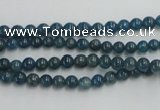 CAP201 15.5 inches 4mm round natural apatite gemstone beads