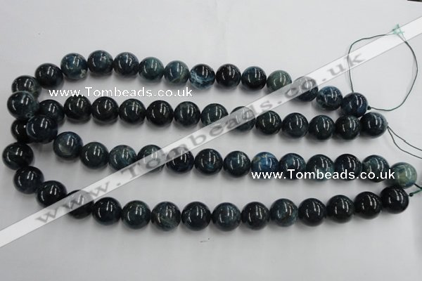 CAP205 15.5 inches 13mm round natural apatite gemstone beads