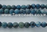 CAP301 15.5 inches 6mm round natural apatite gemstone beads