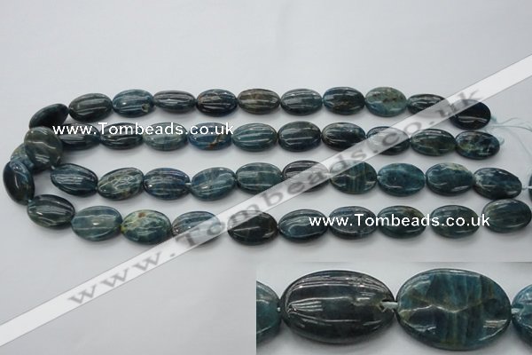 CAP323 15.5 inches 13*18mm oval natural apatite gemstone beads