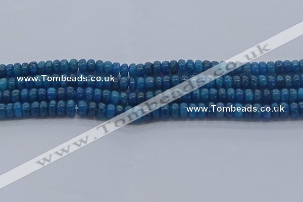 CAP369 15.5 inches 4*6mm rondelle apatite gemstone beads