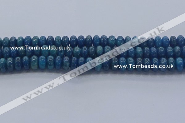 CAP371 15.5 inches 6*10mm rondelle apatite gemstone beads