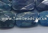 CAP399 15.5 inches 15*20mm faceted rectangle apatite gemstone beads