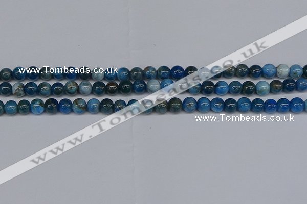 CAP411 15.5 inches 6mm round apatite gemstone beads wholesale