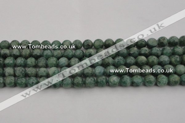 CAP501 15.5 inches 8mm round natual green apatite beads