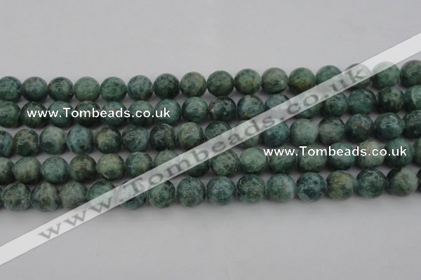 CAP502 15.5 inches 10mm round natual green apatite beads