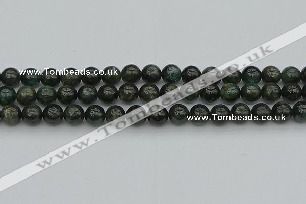 CAP513 15.5 inches 10mm round green apatite gemstone beads