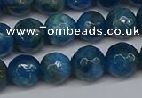 CAP522 15.5 inches 8mm faceted round apatite gemstone beads