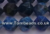 CAP564 15.5 inches 12mm faceted nuggets apatite gemstone beads