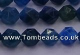 CAP572 15.5 inches 8mm faceted nuggets apatite gemstone beads