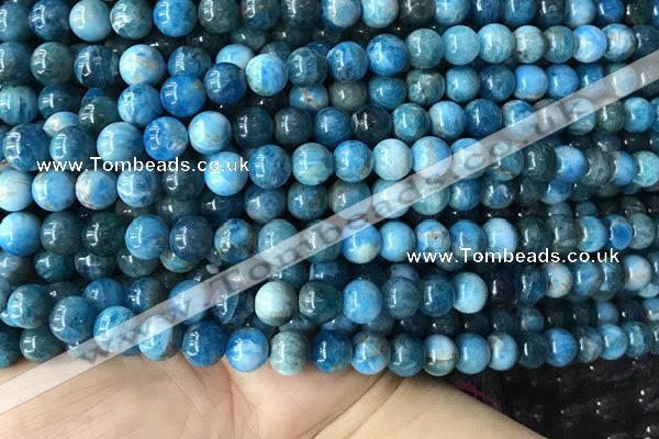 CAP578 15.5 inches 8mm round apatite beads wholesale