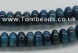 CAP58 15.5 inches 6*10mm rondelle dyed apatite gemstone beads wholesale