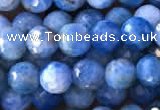 CAP593 15.5 inches 6mm faceted round apatite gemstone beads