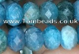 CAP618 15.5 inches 5*7mm - 5*8mmm faceted rondelle apatite beads