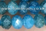 CAP619 15.5 inches 5*7mm - 5*8mm faceted rondelle apatite beads