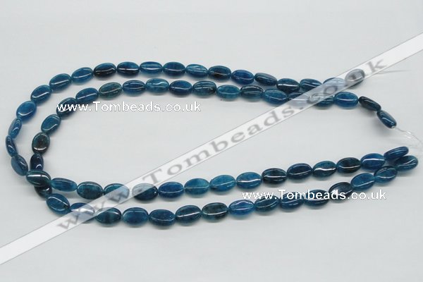 CAP62 15.5 inches 8*12mm oval dyed apatite gemstone beads wholesale