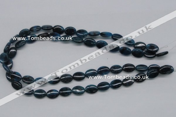 CAP63 15.5 inches 10*14mm oval dyed apatite gemstone beads wholesale