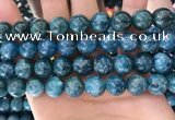 CAP646 15.5 inches 12mm round natural apatite gemstone beads