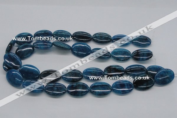 CAP66 15.5 inches 18*25mm oval dyed apatite gemstone beads wholesale