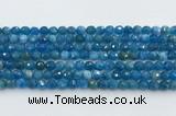 CAP705 15.5 inches 6mm faceted round apatite gemstone beads wholesale