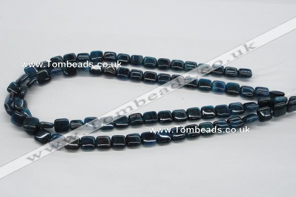 CAP71 15.5 inches 10*10mm square dyed apatite gemstone beads wholesale