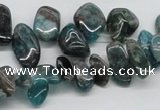 CAP73 15.5 inches 10*20mm nugget dyed apatite gemstone beads wholesale