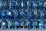 CAP747 15 inches 4*6mm faceted rondelle apatite beads