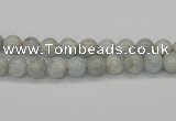 CAQ100 15.5 inches 4mm round AB grade natural aquamarine beads