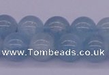 CAQ125 15.5 inches 12mm round AAA grade natural aquamarine beads