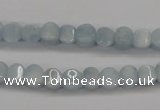 CAQ133 15.5 inches 6*6mm lantern natural aquamarine beads