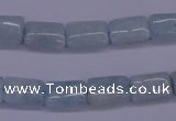 CAQ152 15.5 inches 8*12mm rectangle natural aquamarine beads