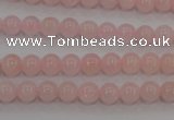 CAQ481 15.5 inches 6mm round natural pink aquamarine beads