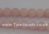 CAQ482 15.5 inches 8mm round natural pink aquamarine beads