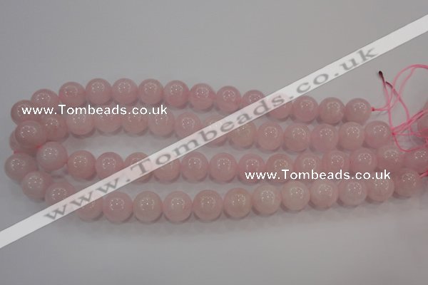 CAQ486 15.5 inches 16mm round natural pink aquamarine beads