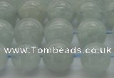 CAQ503 15.5 inches 10mm round natural aquamarine beads