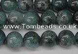 CAQ603 15.5 inches 10mm round aquamarine gemstone beads