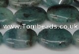 CAQ631 15.5 inches 15*20mm oval aquamarine gemstone beads