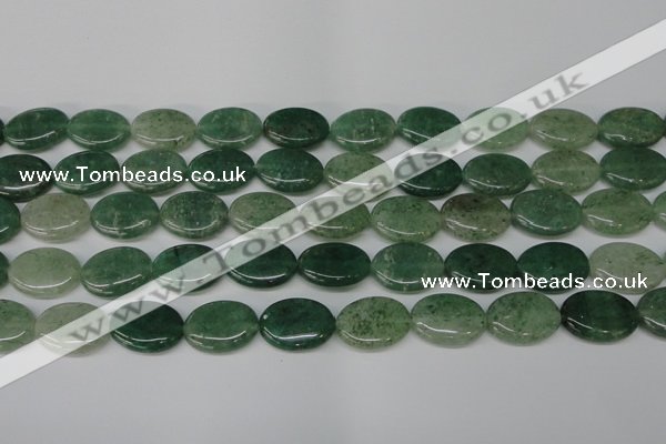 CAQ633 15.5 inches 13*18mm oval aquamarine gemstone beads
