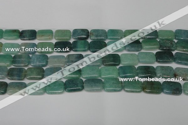 CAQ646 15.5 inches 13*18mm rectangle aquamarine gemstone beads