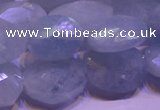 CAQ652 15.5 inches 12*16mm - 15*20mm faceted freeform aquamarine beads