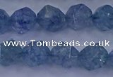 CAQ774 15.5 inches 12mm faceted nuggets imitation aquamarine beads