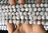 CAQ853 15.5 inches 6mm faceted nuggets aquamarine beads wholesale